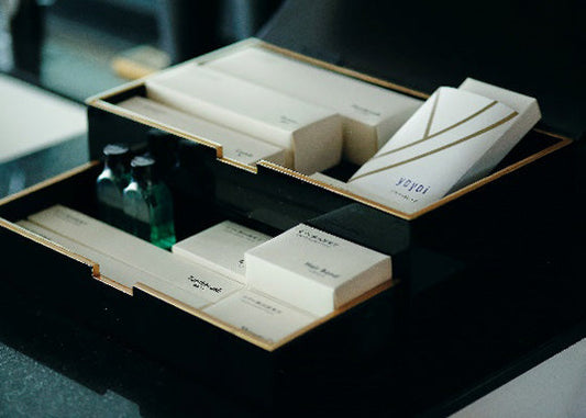 ホテル雅叙園東京全客室に、LAVOIE社のアメニティシリーズ 「yayoi」が登場。